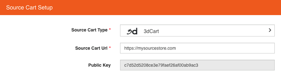 source cart configuration