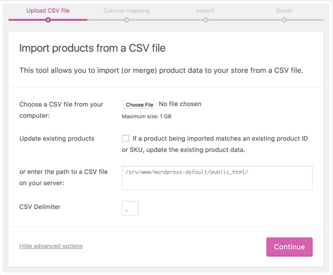 export magento files to woocommerce