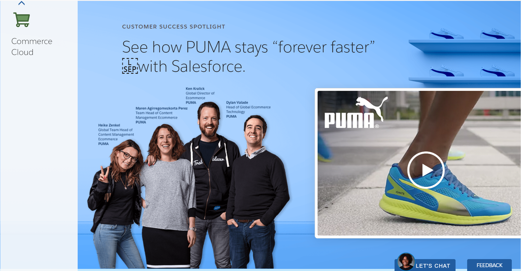 Puma hotsell ecommerce platform