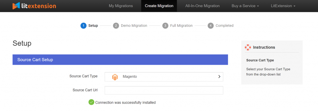 magento to bigcommerce migration