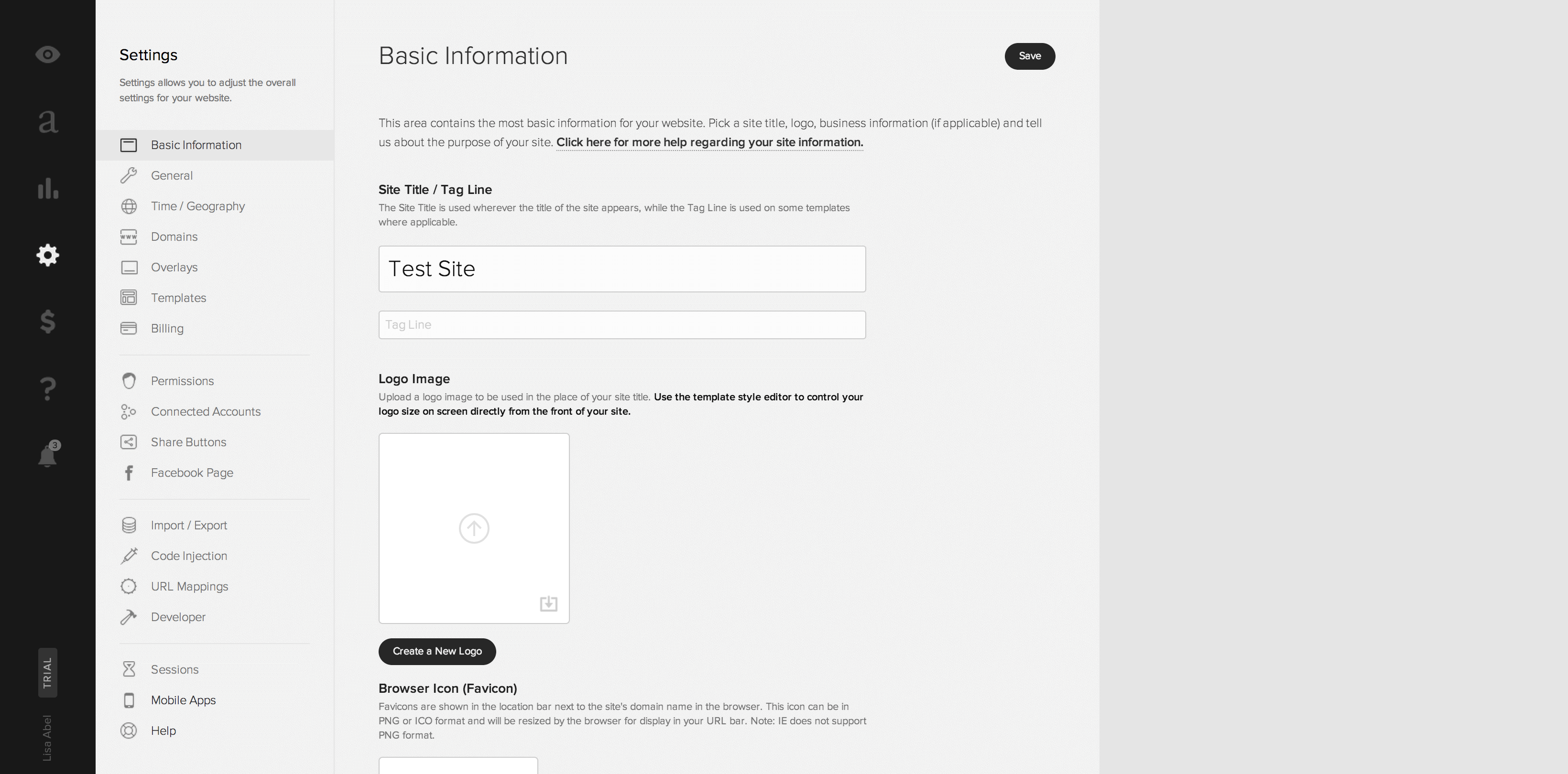 squarespace backend