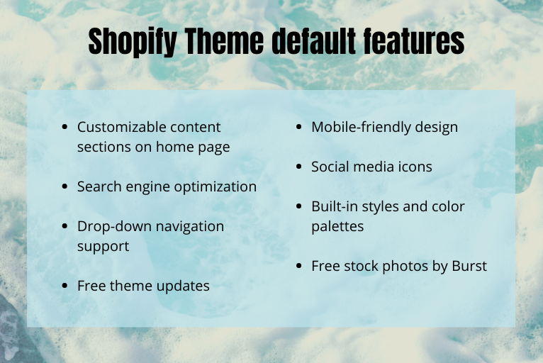 Best Shopify themes features