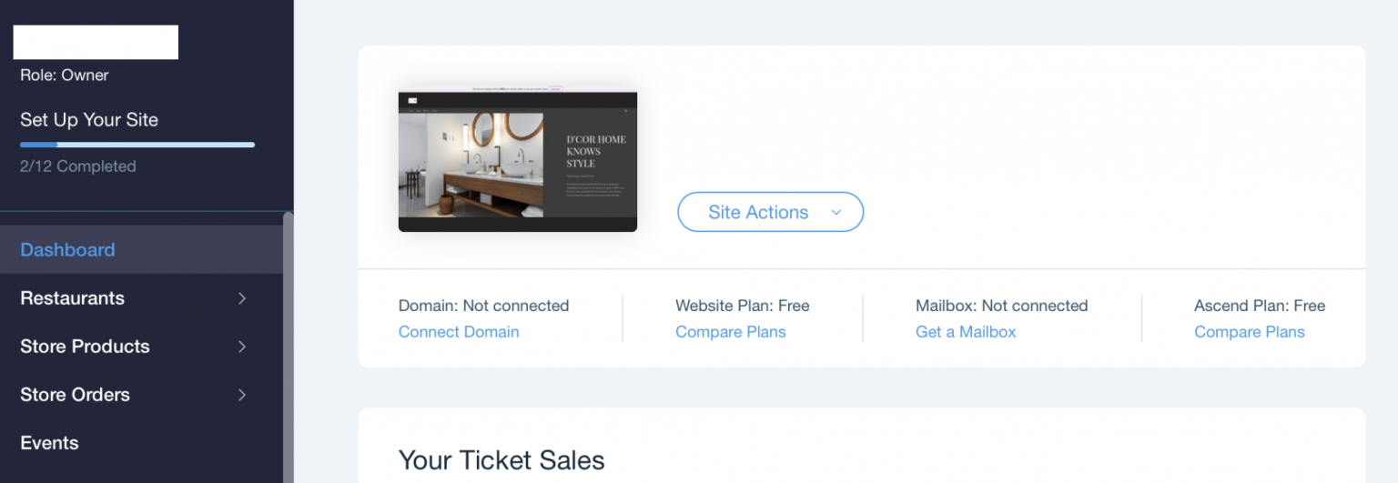 transfer site from wix to shopify