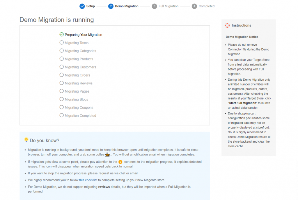 magento to bigcommerce migration