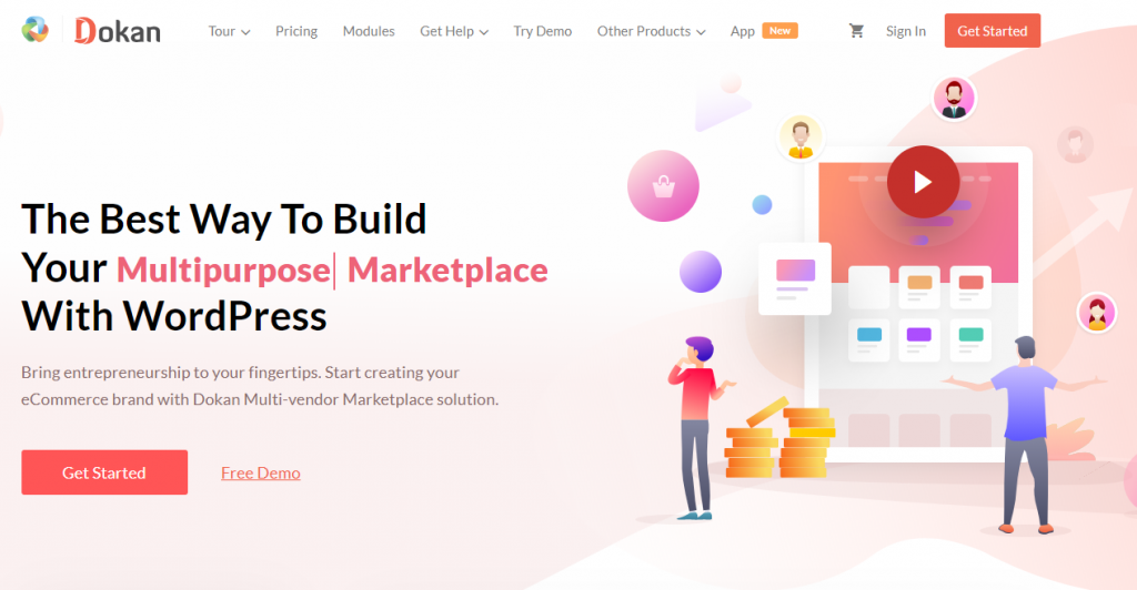 Dokan Multi-vendor marketplace