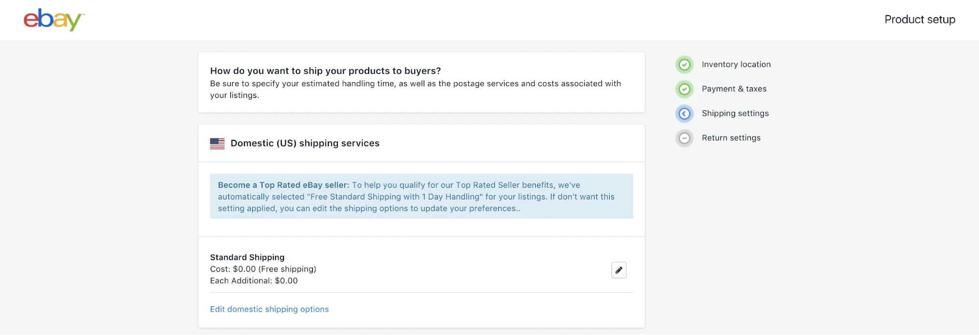 Configure your eBay policies - Shopify eBay integration