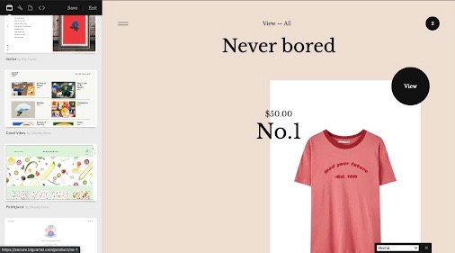 BigCartel's free themes very eye-catching - BigCartel vs Shopify