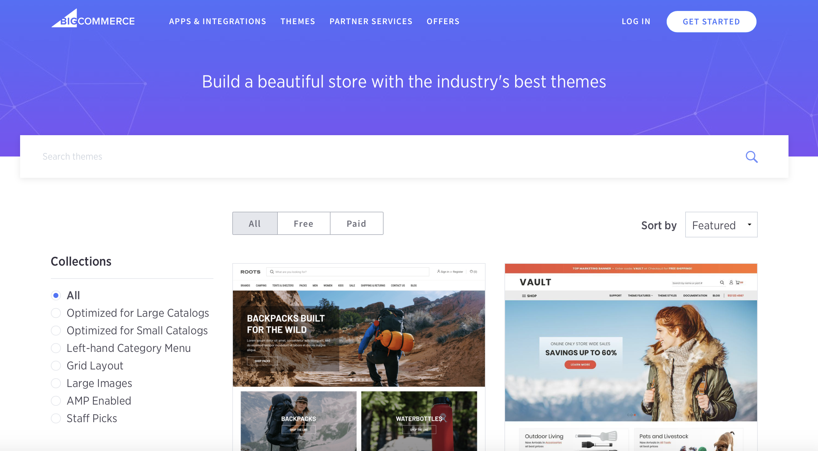 BigCommerce themes