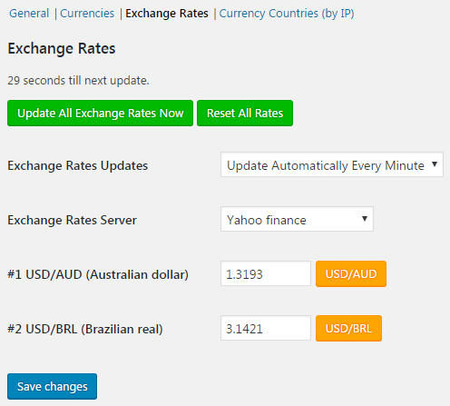 woocommerce currency switcher litextension screenshot screenshots