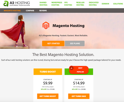 A2 Hosting Pricing Plans