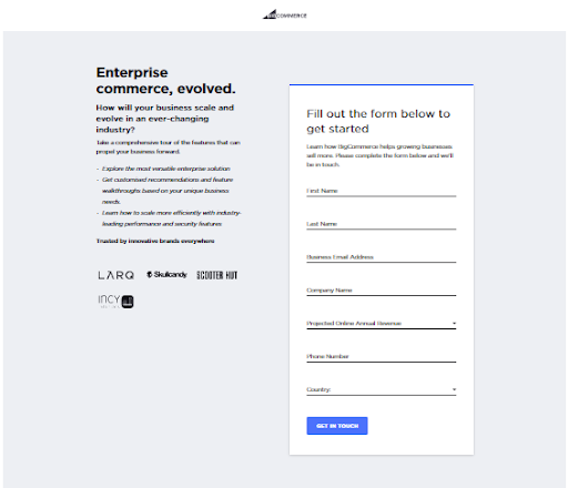 Getting started with BigCommerce 1