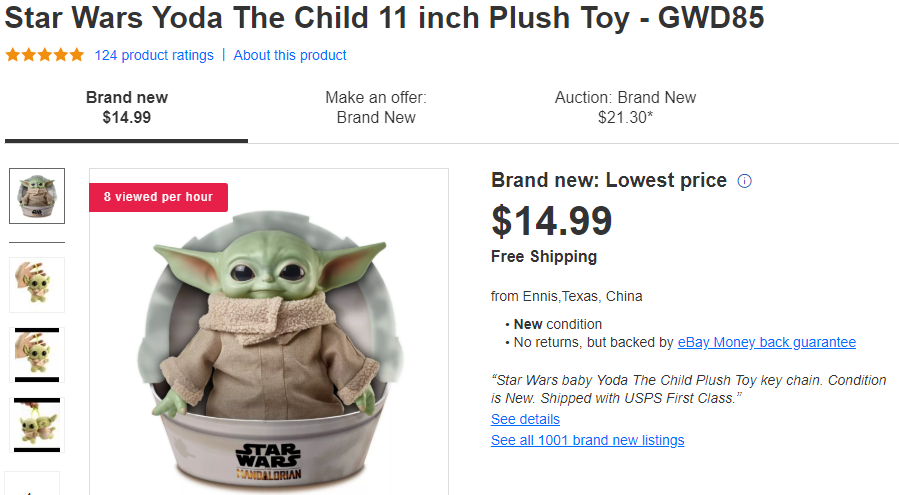top selling items on eBay