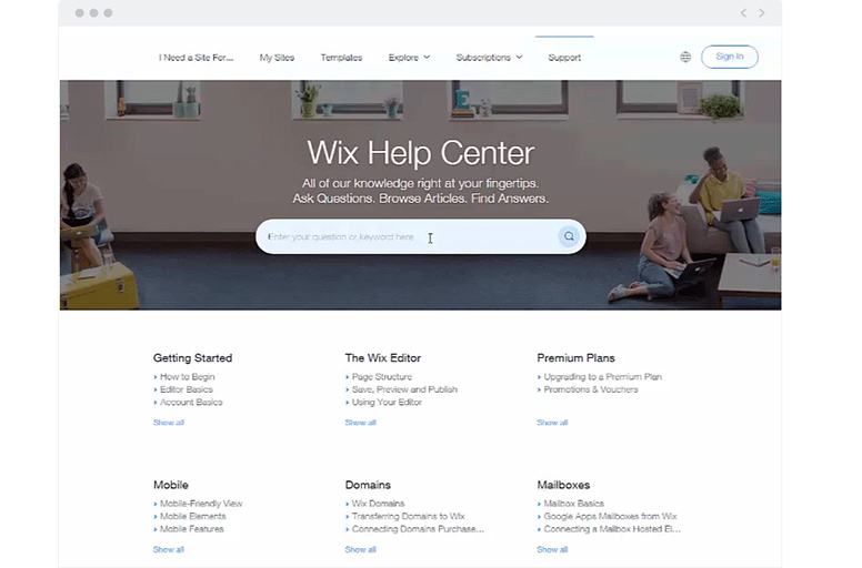 Wix Editor: Customizing Your Color Theme, Help Center