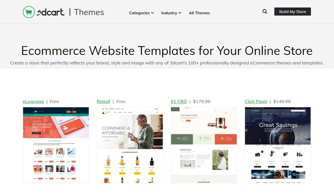 3dCart eCommerce website templates - X-Cart vs 3dCart