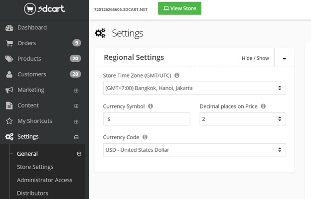 3dcart currencies settings - X-Cart vs 3dCart