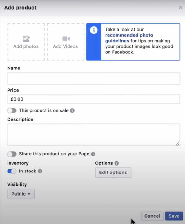 how to set up a shop on Facebook, how to set up Facebook shop