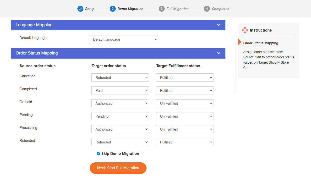 Language Mapping