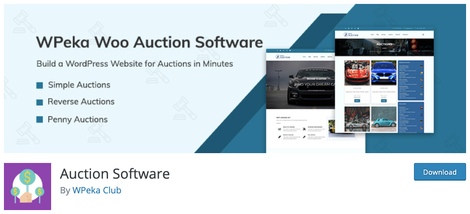 Woo Auction Software
