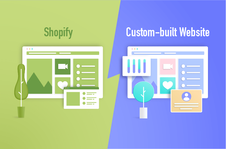 Shopify vs Custom built Website