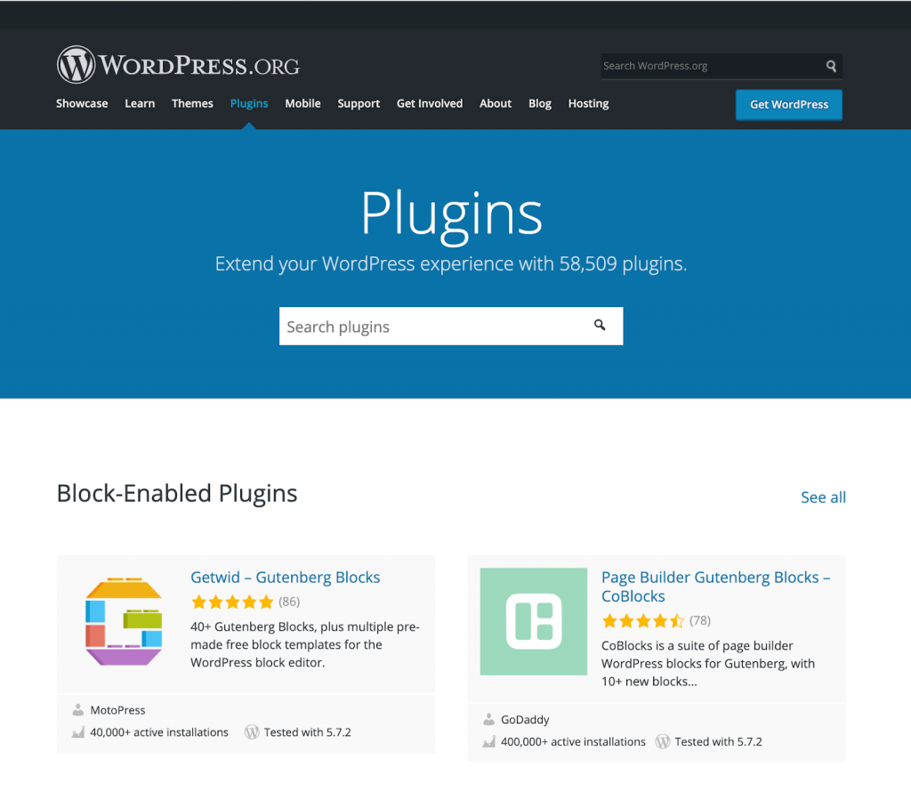 Joomla to WordPress: WordPress’s humongous plugin repository