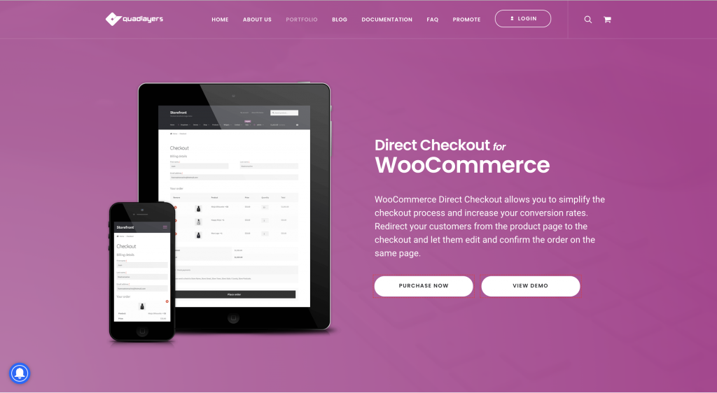 WooCommerce one-page checkout
