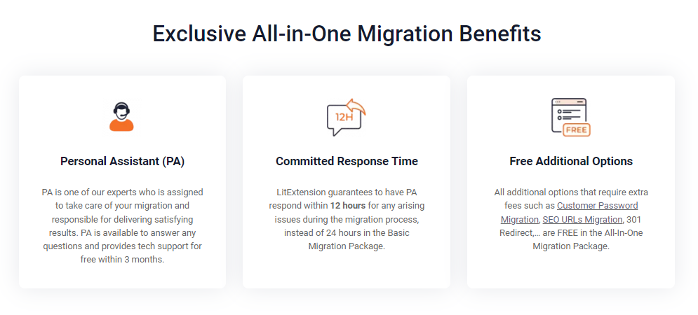 Exclusive All-In-One Migration