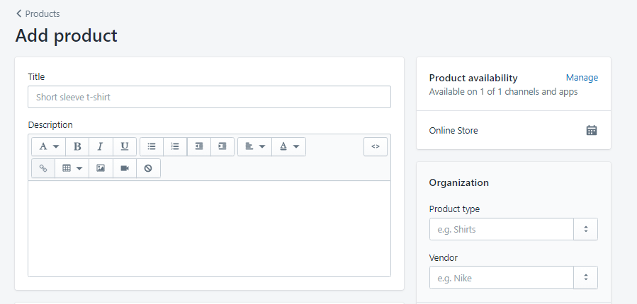 Prestashop or Shopify: Add product to Shopify