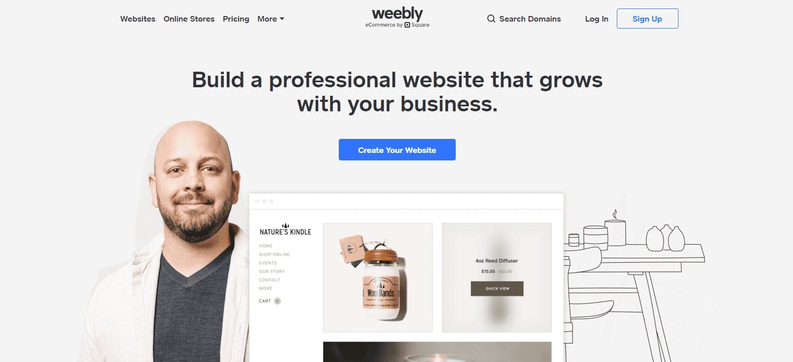 Weebly - Squarespace Alternatives