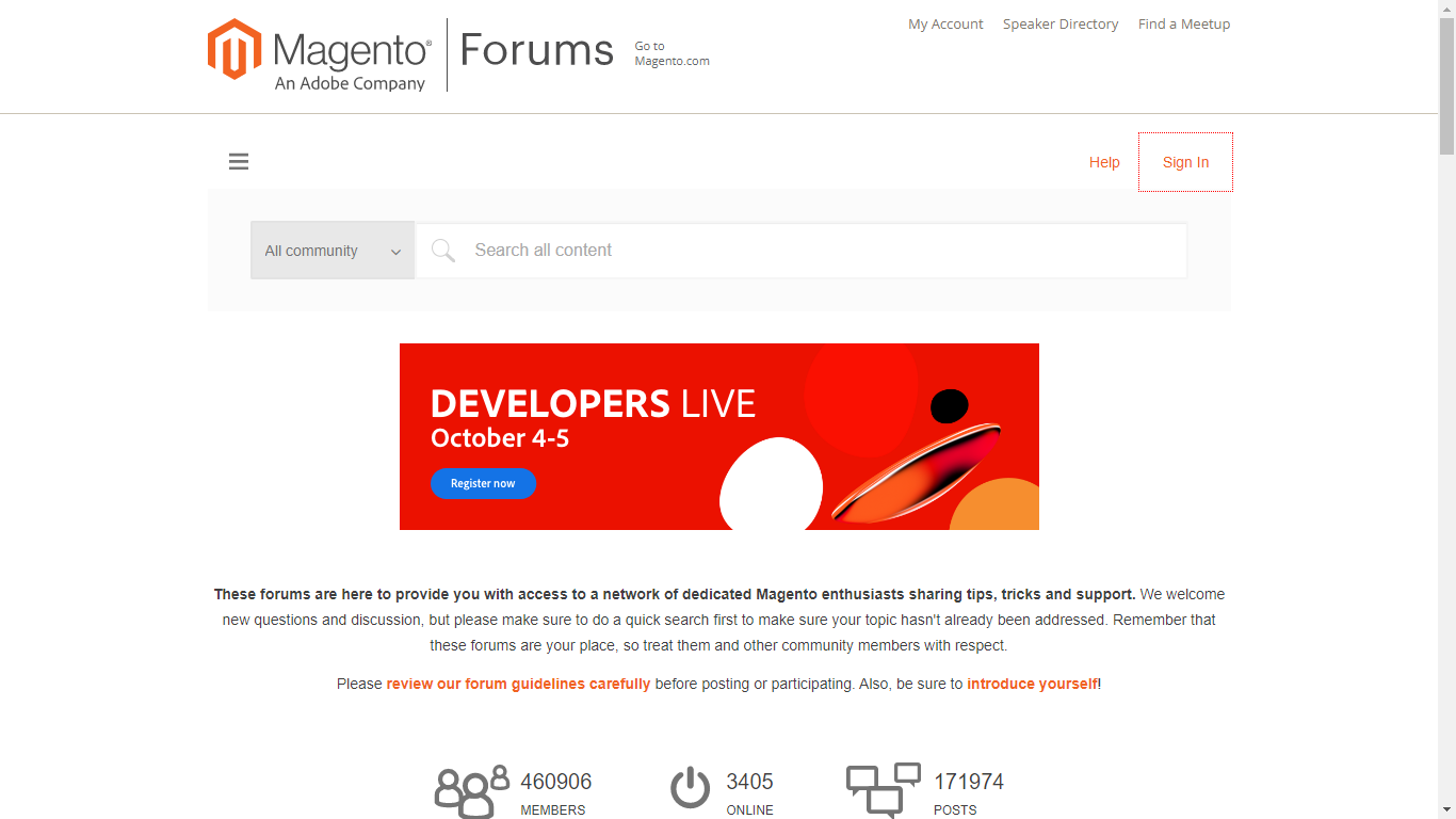 Magento Forums