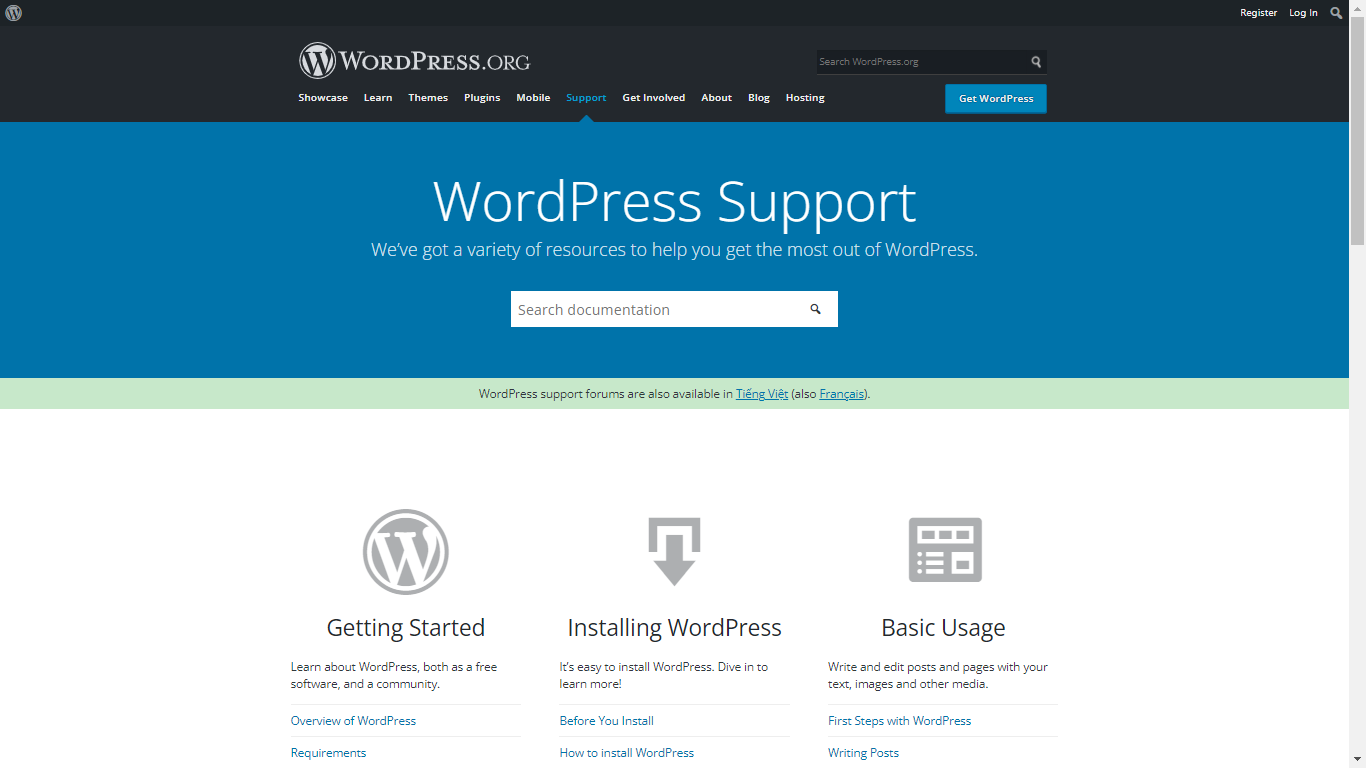 WordPress Support