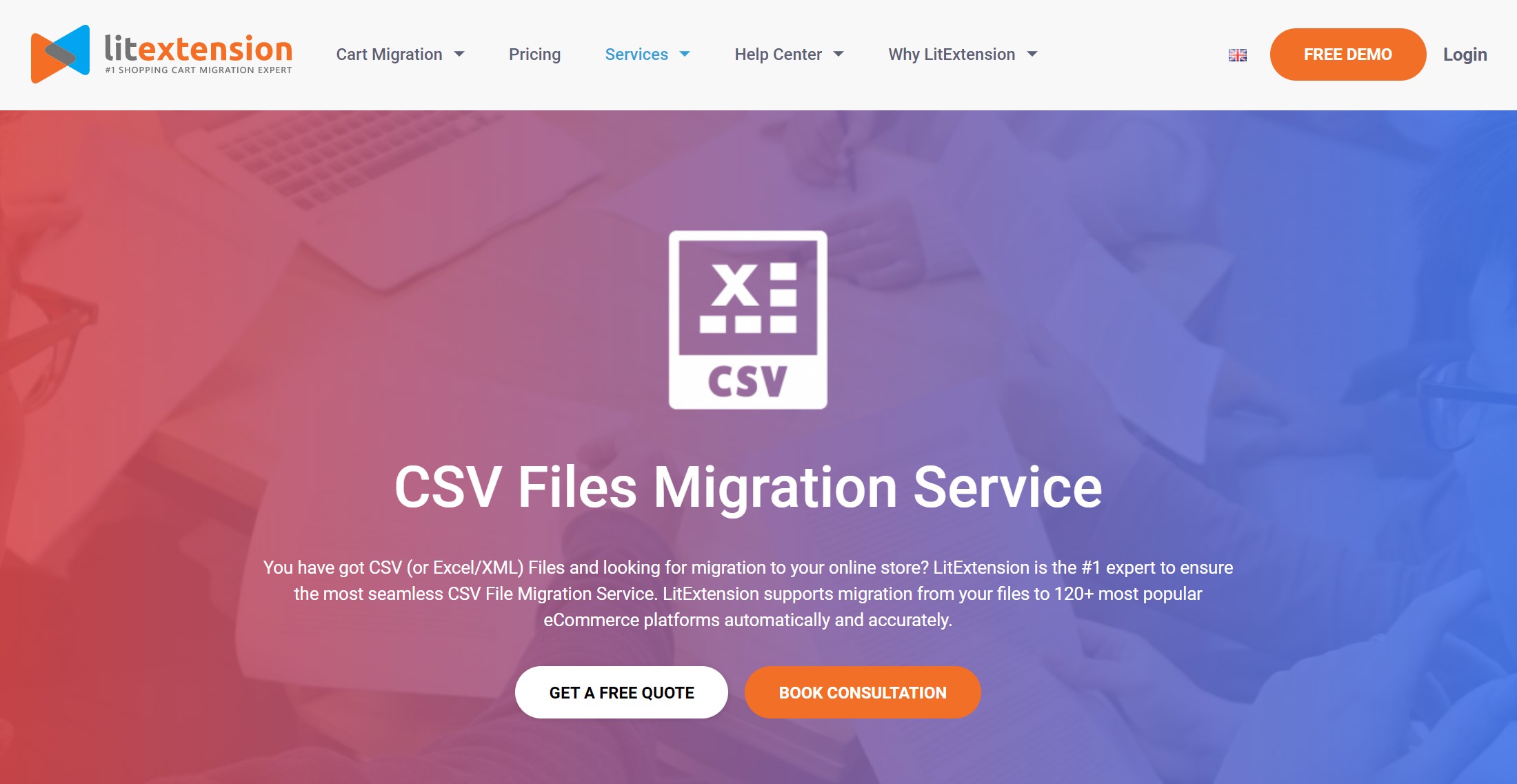 LitExtension CSV File Migration