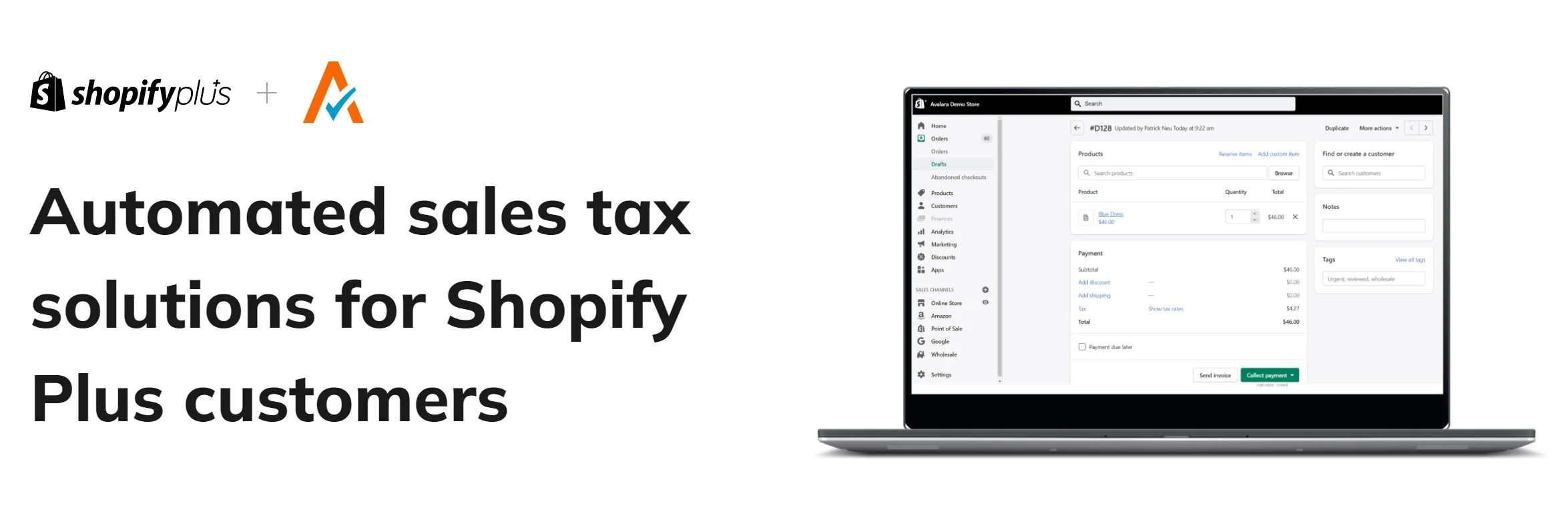 Shopify Plus sales tax