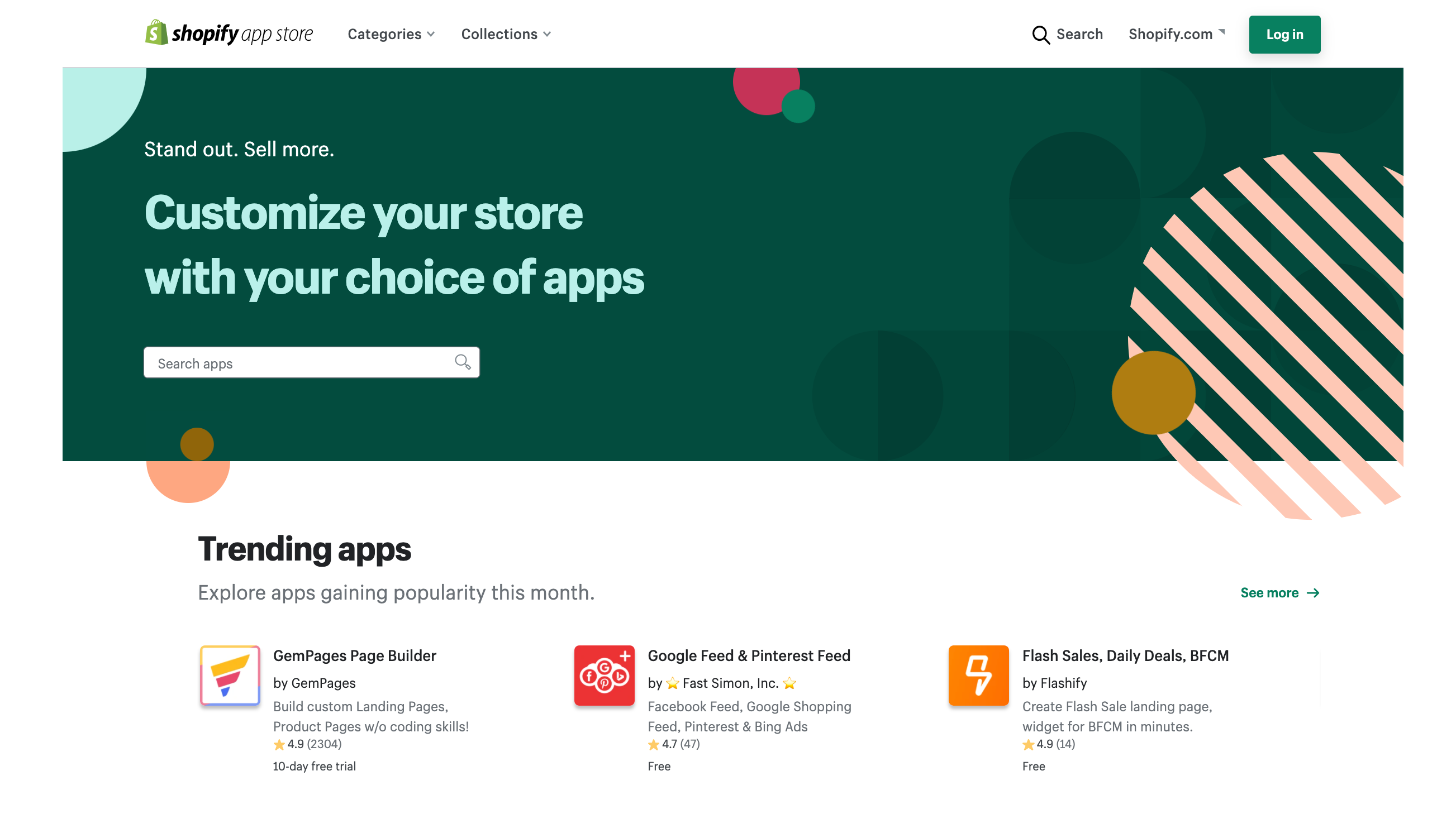 Shopify crm: shopify app store