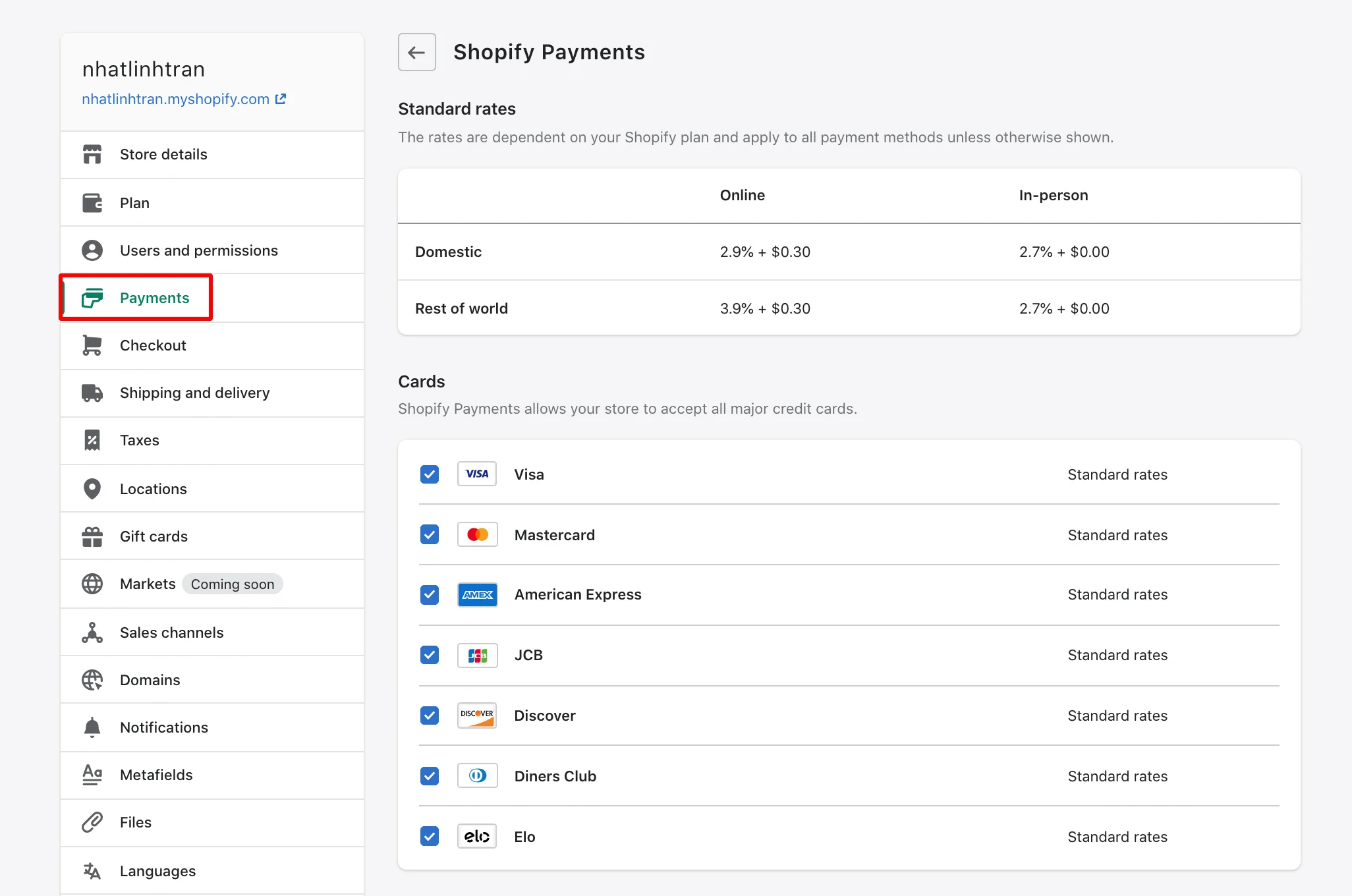 shopify review: payments