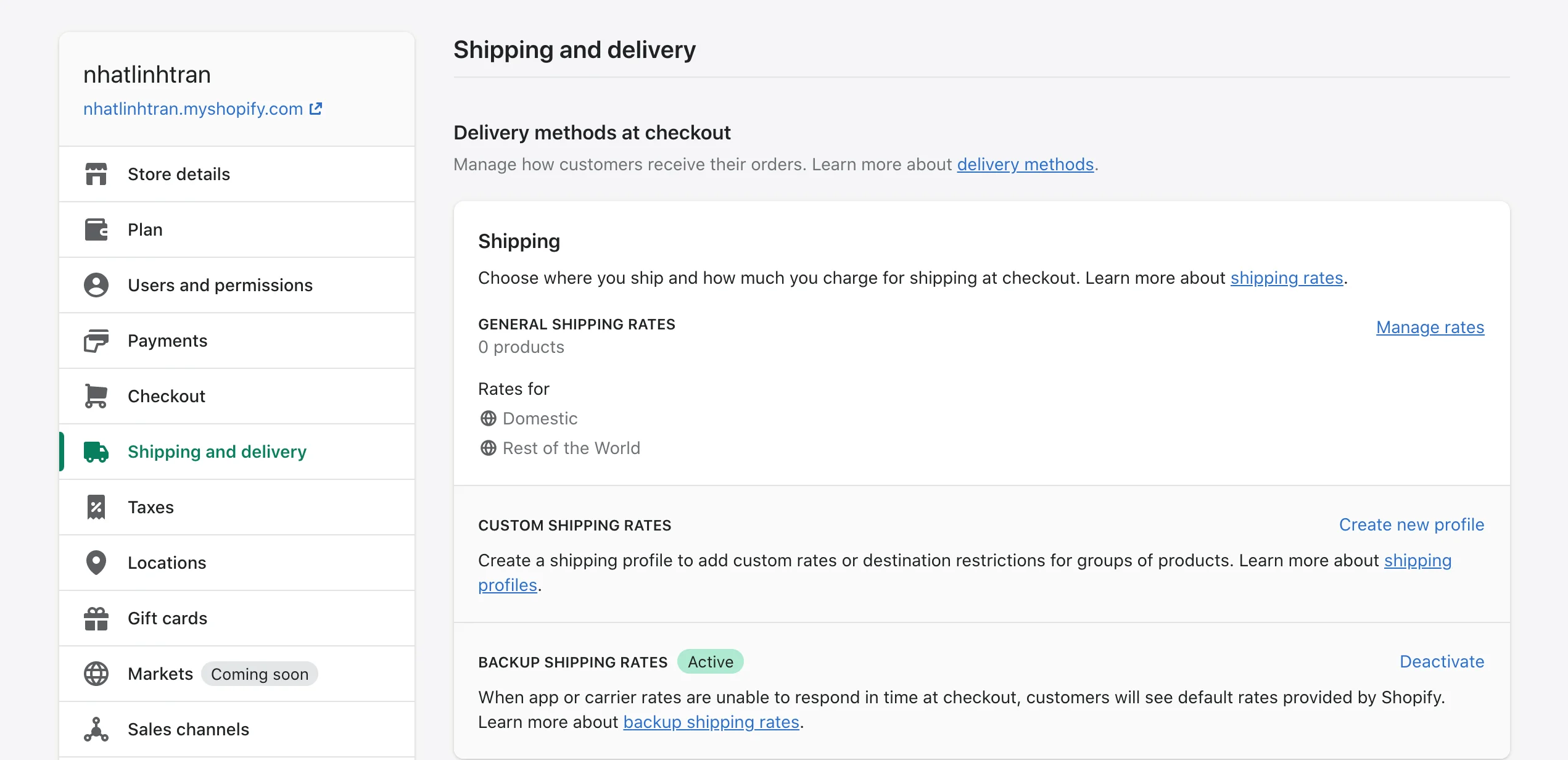 shopify review: shipping