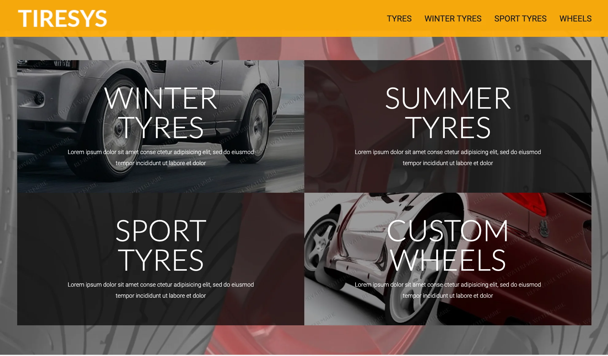 Best Prestashop themes: wheel & tires