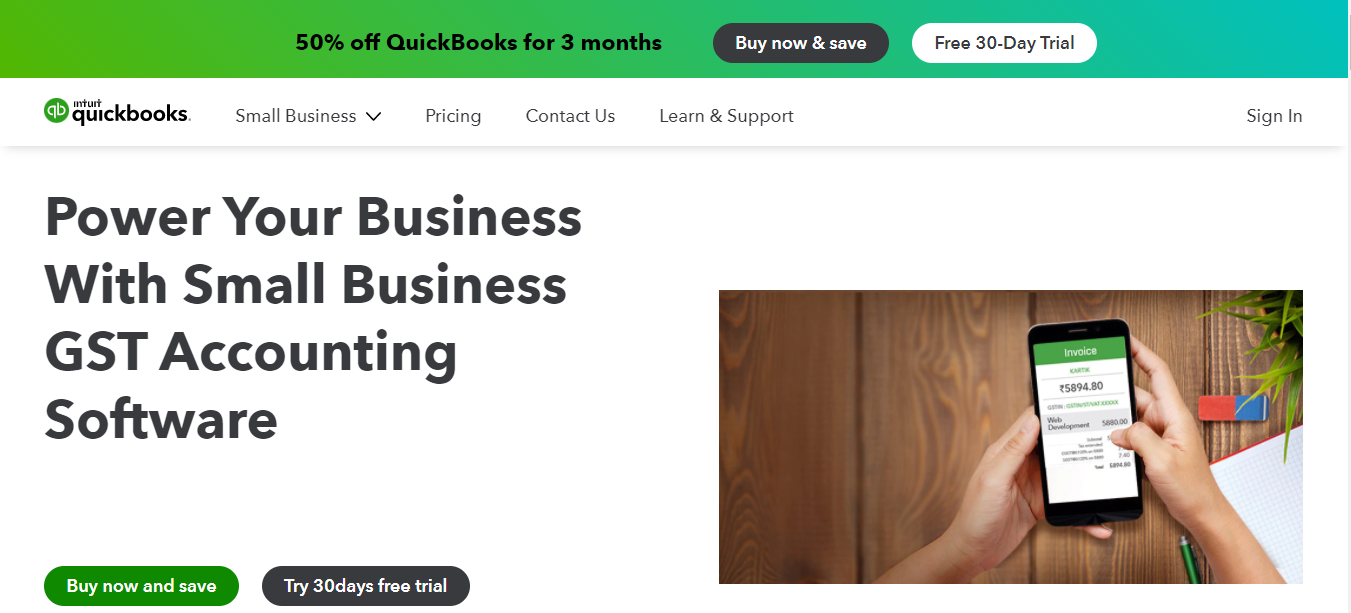 quick books accounting software