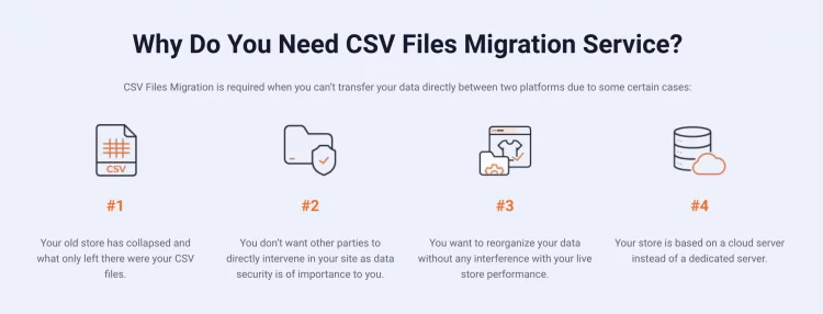 Why CSV Files Migration Service?