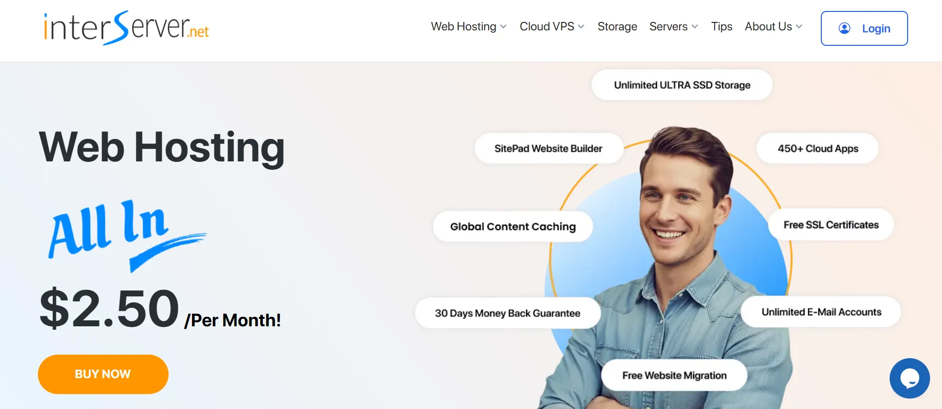 InterServer hosting for Joomla