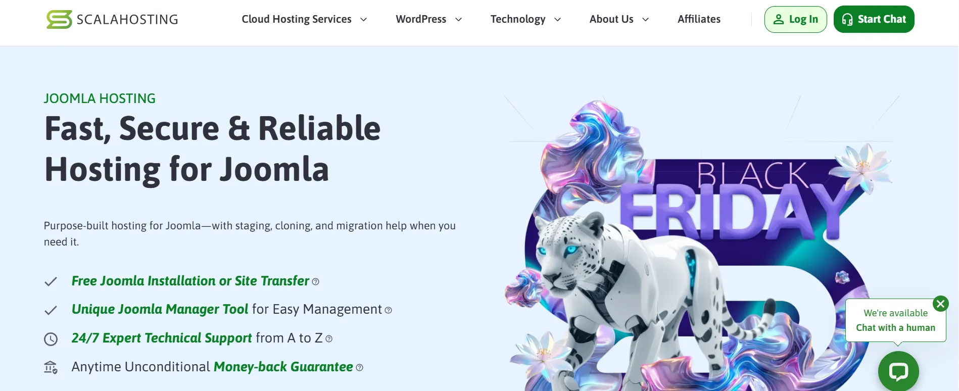 ScalaHosting for Joomla