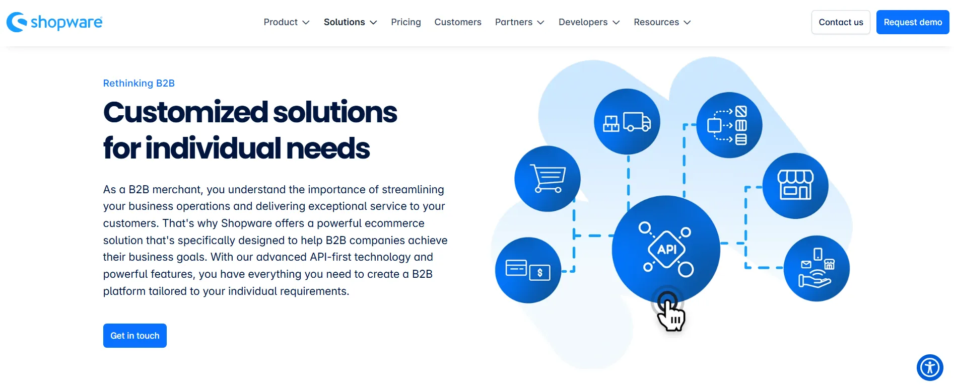 Shopware B2B solution