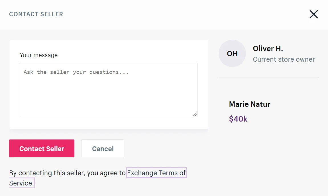 Shopify Exchange