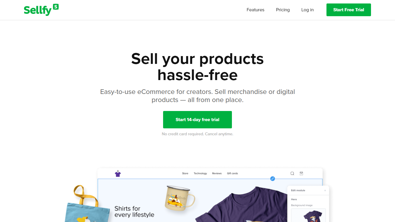 Platform to sell digital products in 2022 - Sellfy 