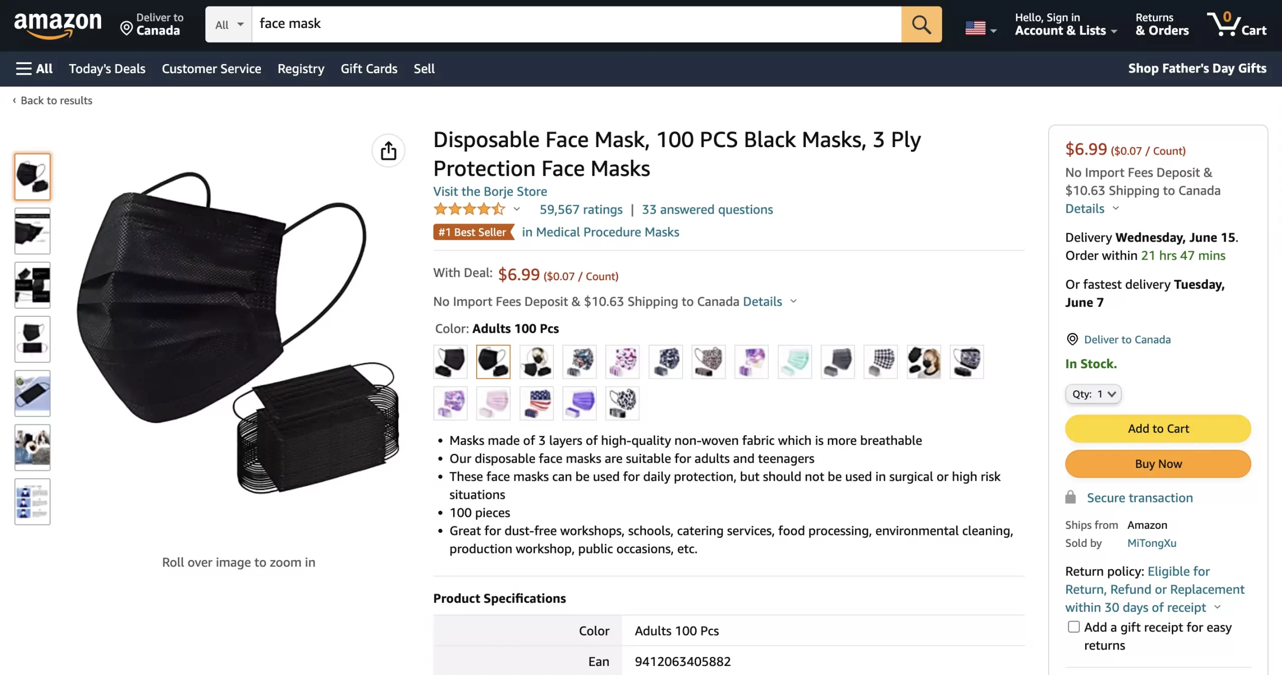 best things to sell to make money on Amazon face masks