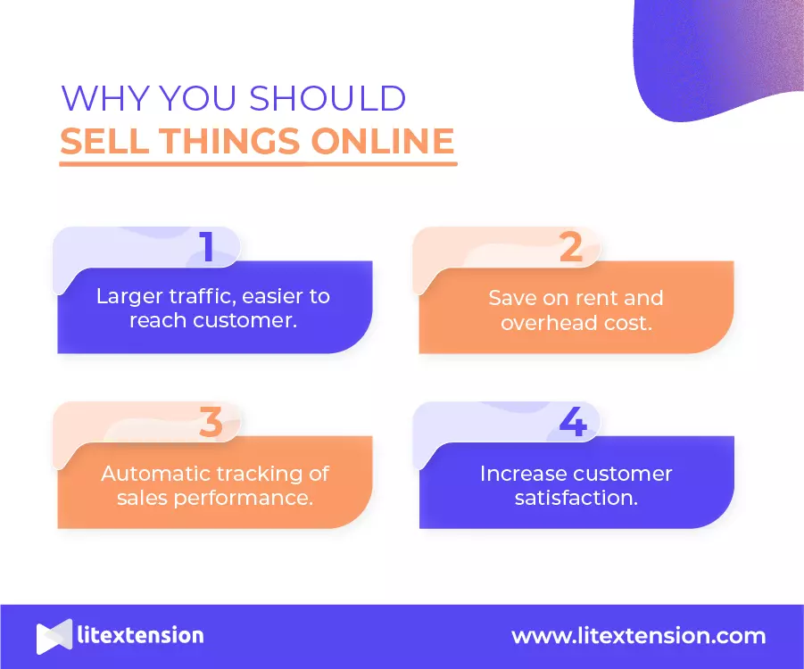reasons to sell things online 