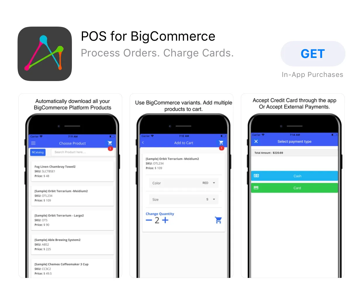 BigCommerce vs Ecwid BigCommerce POS app
