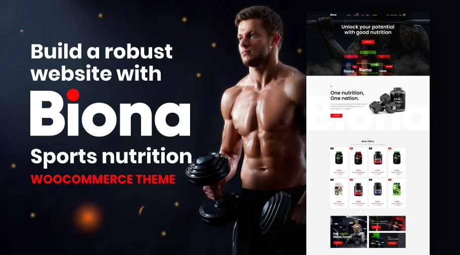 Biona Sports Nutrition WooCommerce Theme