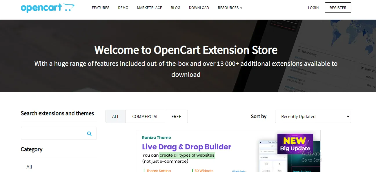 opencart-extension-store