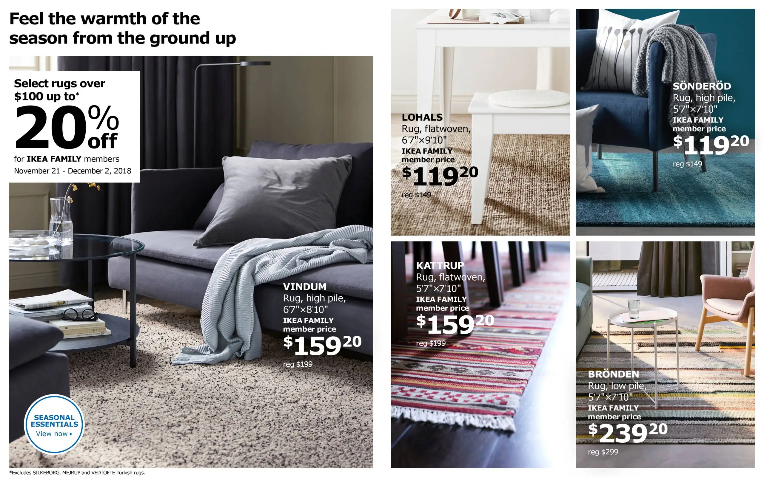 Black Friday ads examples IKEA