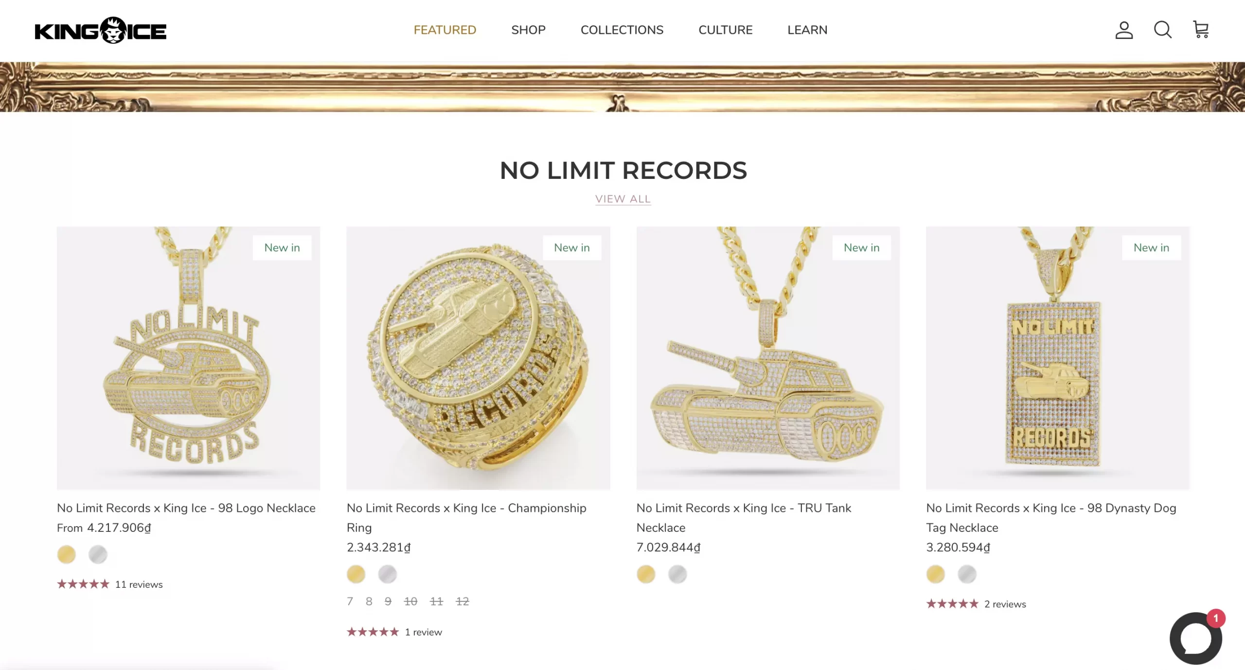best shopify jewelry stores king ice 